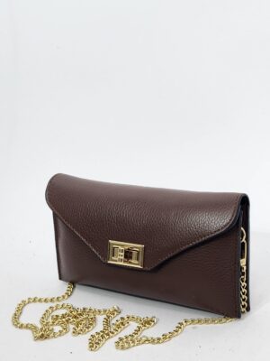 Сумка Steffalini st4815 vitello cioccolato маленькая