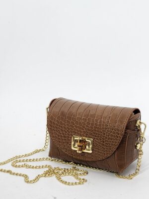 Сумка Steffalini st5675 cocco cuoio маленькая