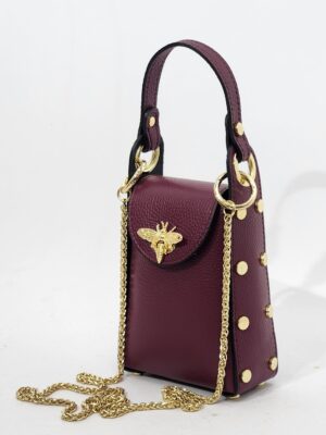 Сумка Steffalini st1501 vitello bordo маленькая