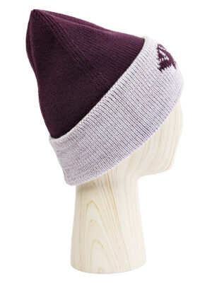 Шапка жен. шерсть+акр LB-BR55035 d.violet/lilac Шапка жен. шерсть+акр LB-BR55035 d.violet/lilac