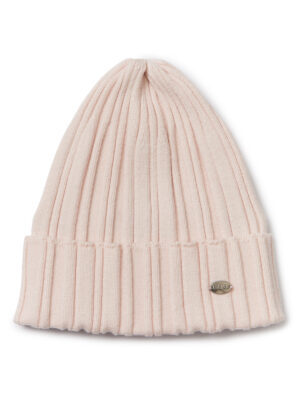 Шапка жен. шерсть+акр LB-N88043 beige