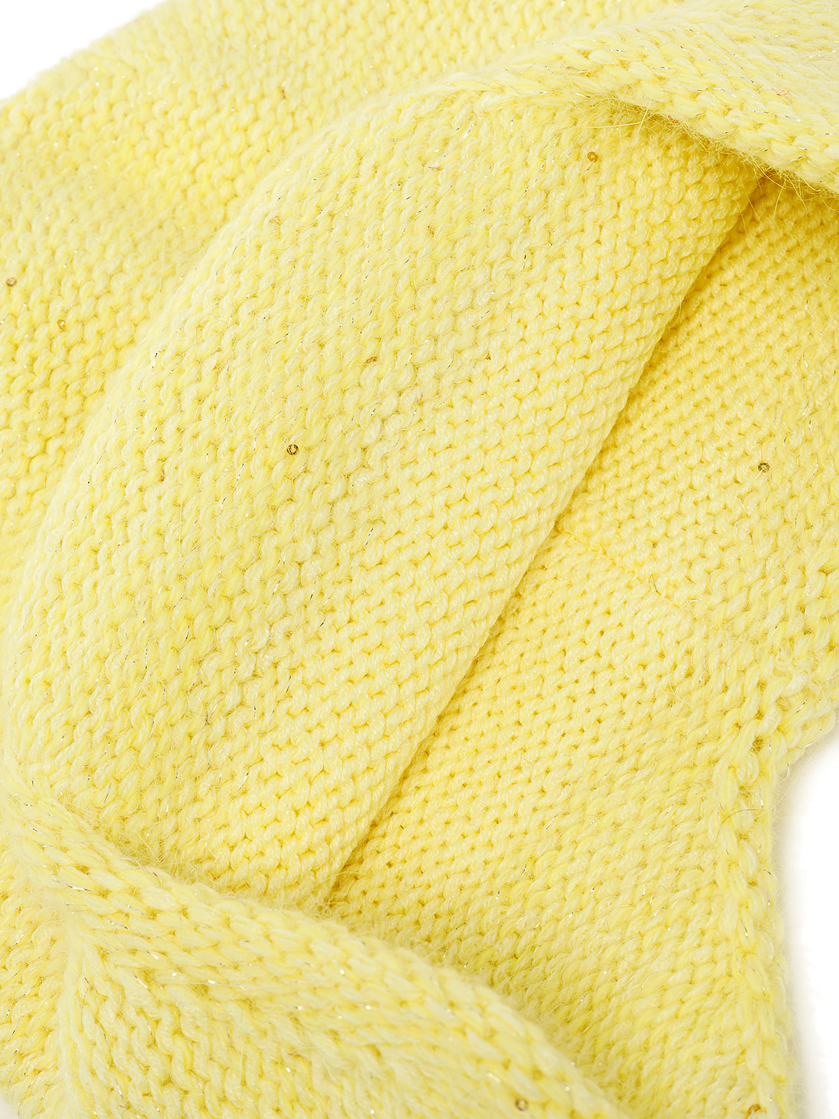Шапка жен. анг+нейл+люр LB-A53040 lemon