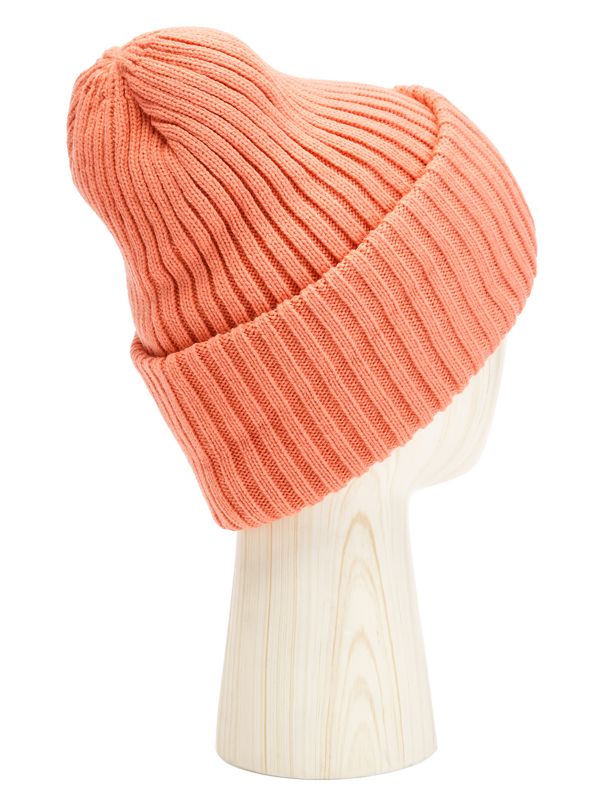 Шапка жен. шерсть+акр LB-A53014 coral