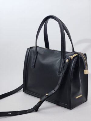 Сумочка кросс-боди Gironacci gir3252 vitello soft venere nero большая