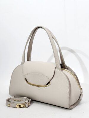 Сумочка Gironacci gir3270 vitello calf avorio cuoio средняя