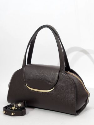 Сумочка Gironacci gir3270 vitello calf t.moro cuoio средняя