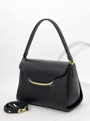 Сумочка Gironacci gir3272 vitello calf nero cuoio средняя
