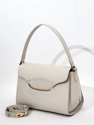 Сумочка Gironacci gir3272 vitello calf avorio cuoio средняя