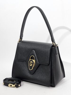 Сумочка кросс-боди Gironacci gir3171 vitello calf nero cuoio средняя