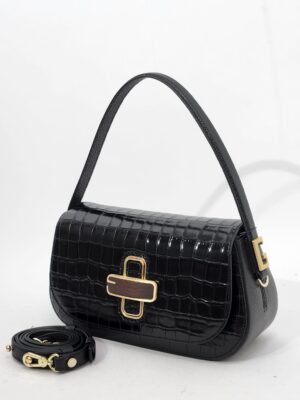 Сумочка Gironacci gir3161 rico lux vitello nero nero средняя