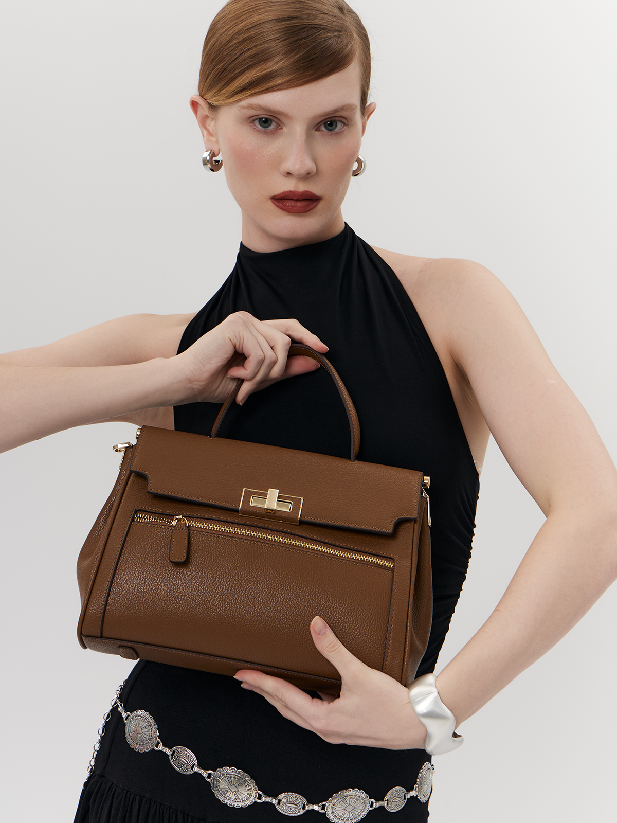 Сумочка Labbra L-241006 basic brown