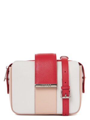 Сумочка Labbra L-15329MP white/l.pink/hibiscus