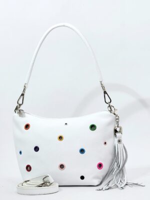 Сумка Curanni cu2420 vitello multi bianco