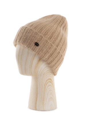 Шапка жен. анг+нейл LB-J44007 beige