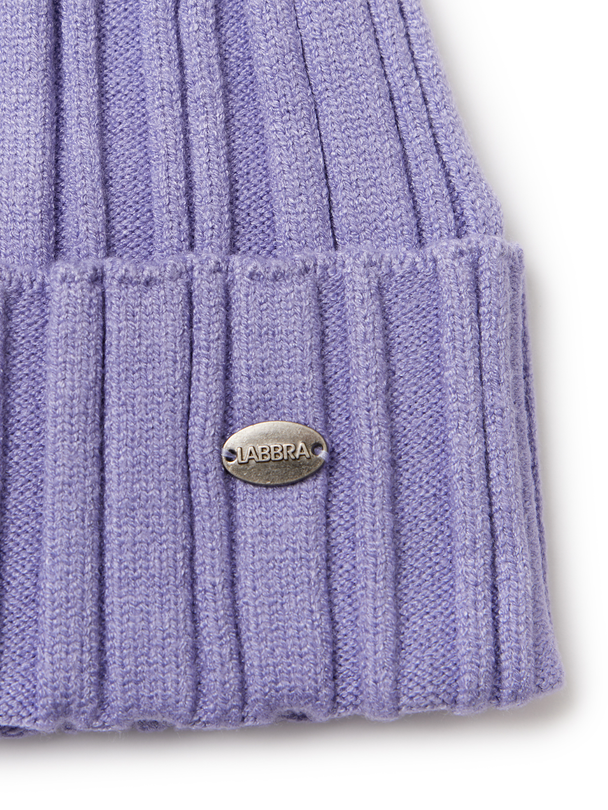 Шапка жен. каш+шерсть+виск LB-N88043 lavender
