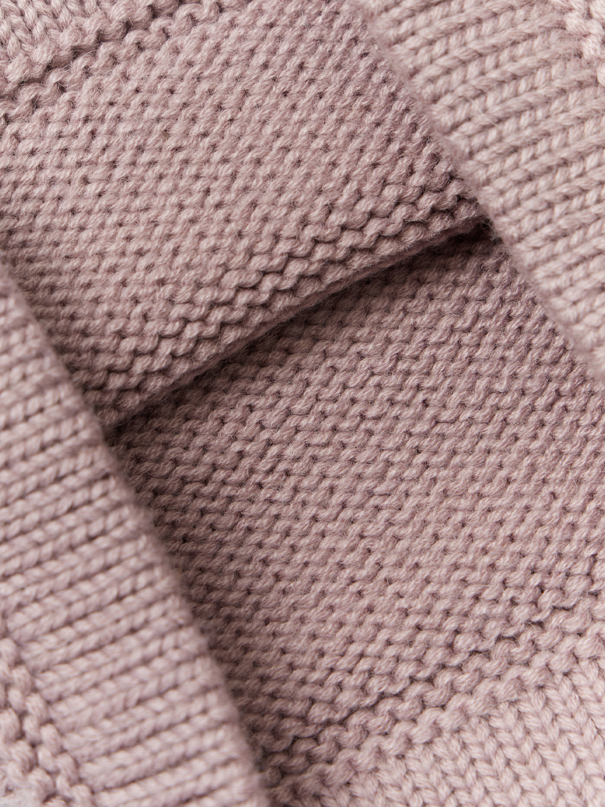 Капор жен. шерсть+акр LB-A53017 dirty pink