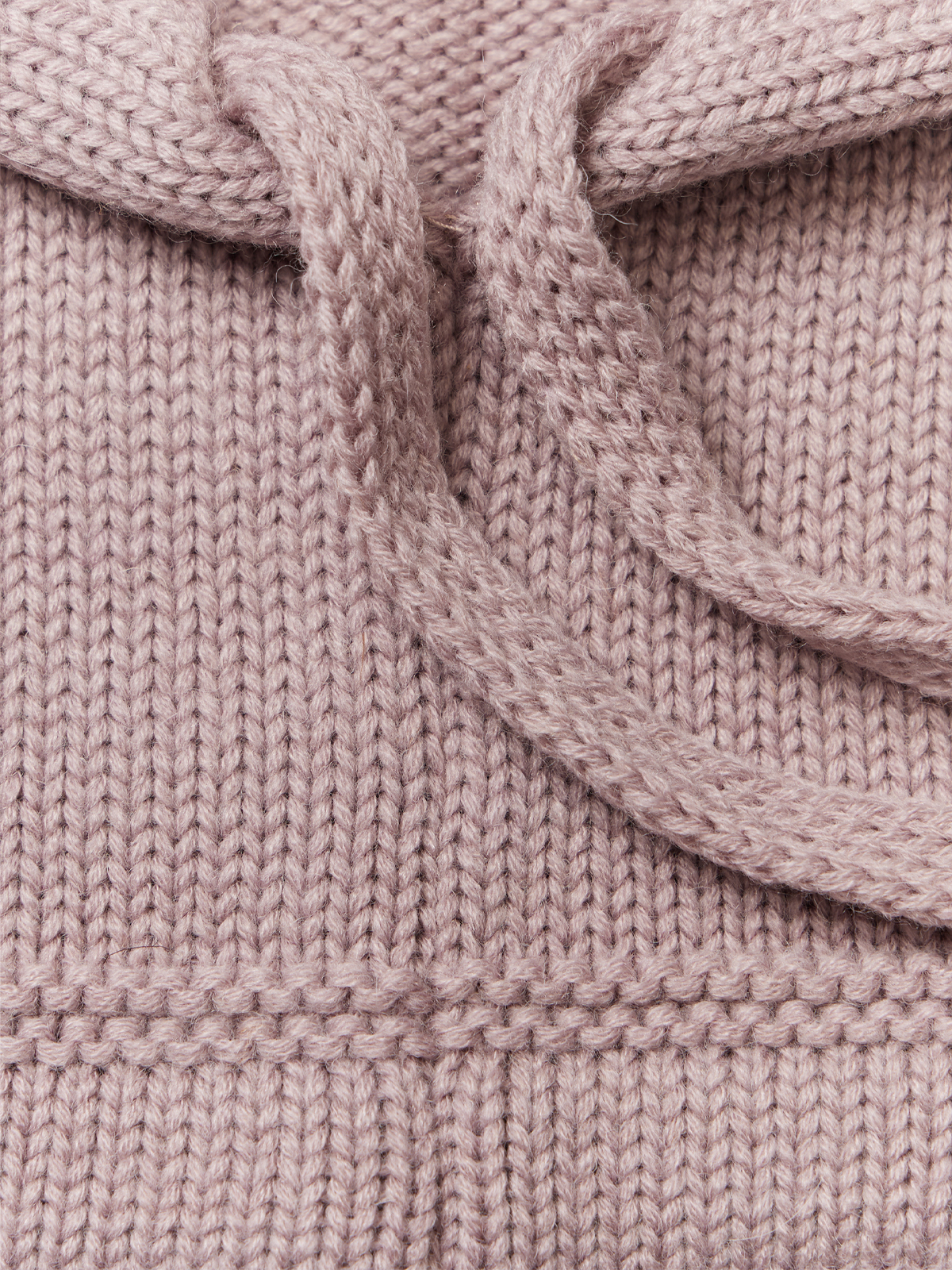 Капор жен. шерсть+акр LB-A53017 dirty pink