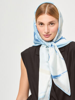 Платок жен. виск+шелк 100х100 LE34-583-11