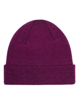 Шапка жен. виск+нейл+каш LB-A53067 fuchsia/black