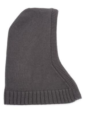 Капор жен. шерсть+акр LB-A53074 graphite