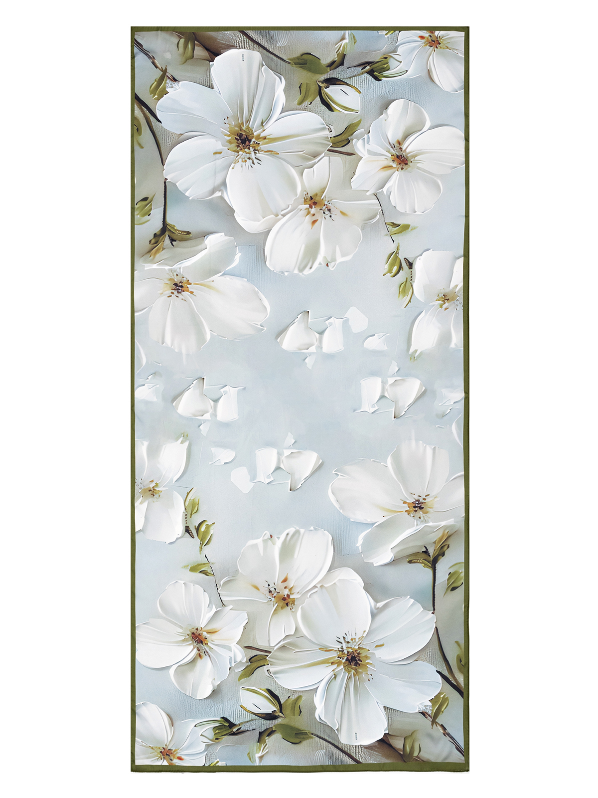 Палантин жен. виск+шелк 85х185 LG34-706-14