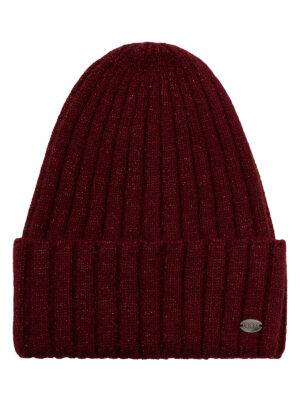 Шапка жен. анг+шерсть+нейл LB-C57018 bordo