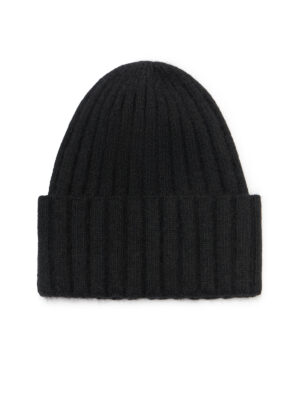 Шапка жен. анг+шерсть+нейл LB-C57018 black