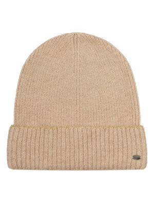 Шапка жен. анг+шерсть+нейл LB-C57019 beige