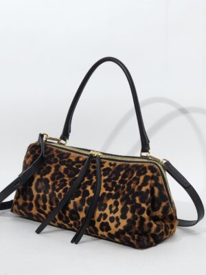Сумочка Loristella ls3195C leopardo nero средняя