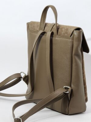 Сумочка Steffalini st8816 vitello camoscio taupe большой Сумочка Steffalini st8816 vitello camoscio taupe большой